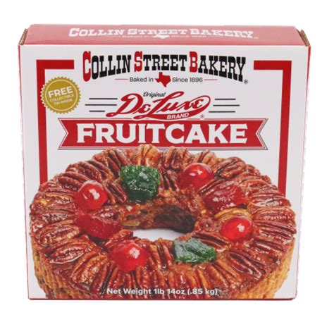 Collins street bakery - Feb 3, 2020 · When we say that their fruitcake is legendary, we mean it. Collin Street Bakery's deluxe fruitcake recipe has remained unchanged since the bakery first opened its doors in 1896. And like any family-owned business, the Corsicana community is its most loyal customer base—they've been coming to this little slice of heaven bakery for countless years. 